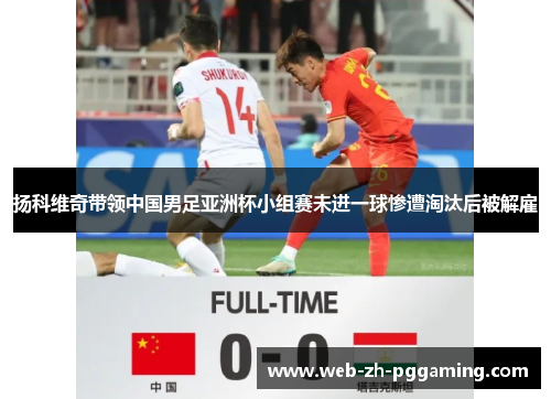 扬科维奇带领中国男足亚洲杯小组赛未进一球惨遭淘汰后被解雇